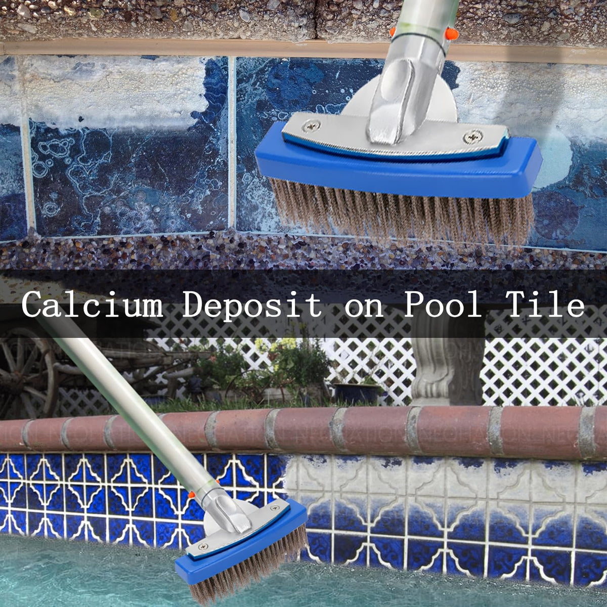 NEOHATION aluminum-back brush head delivering durable cleaning power