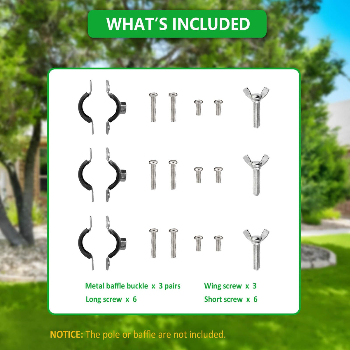 Neokisa metal bracket with rubber gaskets reduces wobble and enhances stability.