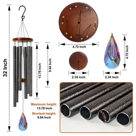 NEONGRAND crystal prism sun catcher catches sunlight to brighten spaces.