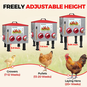 NeoTamarix rust-proof aluminum body stands up to outdoor weather