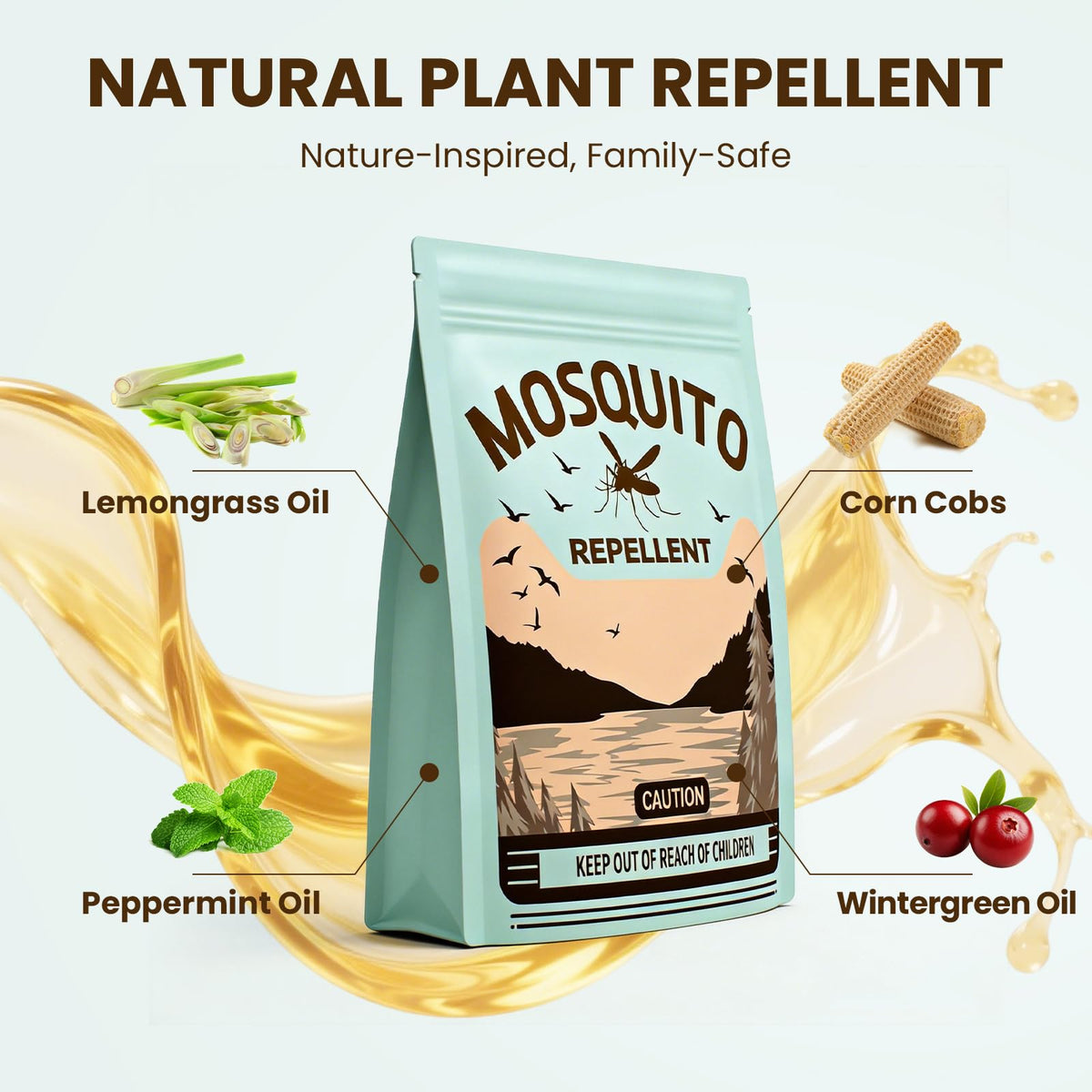 NeoVueAxis mosquito pouch in bedroom helps minimize mosquitoes for restful nights.
