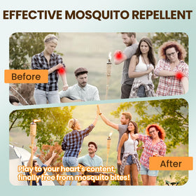 NeoVueAxis mosquito pouch in garage creates a calm, bite-free space.