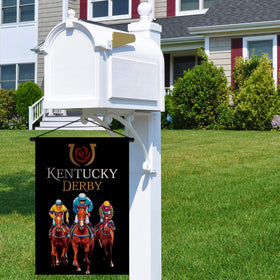 Nepnuser Kentucky Garden Flag derby theme; festive front yard display