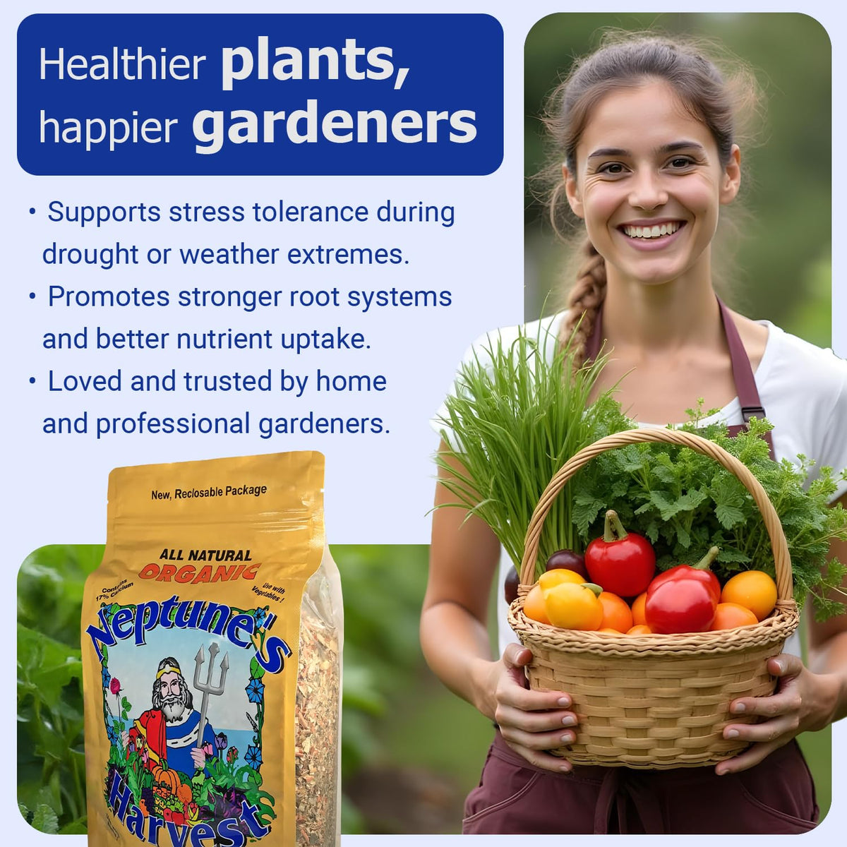 Neptune’s Harvest lawn-spread usage supports healthy turf