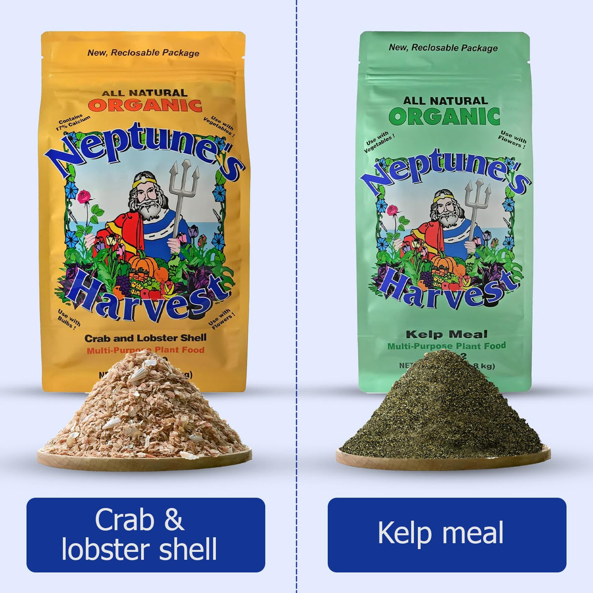 OMRI certified organic fertilizer label from Neptune's Harvest