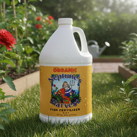 Neptune's Harvest delivers micronutrients and amino acids for healthier lawns and trees.