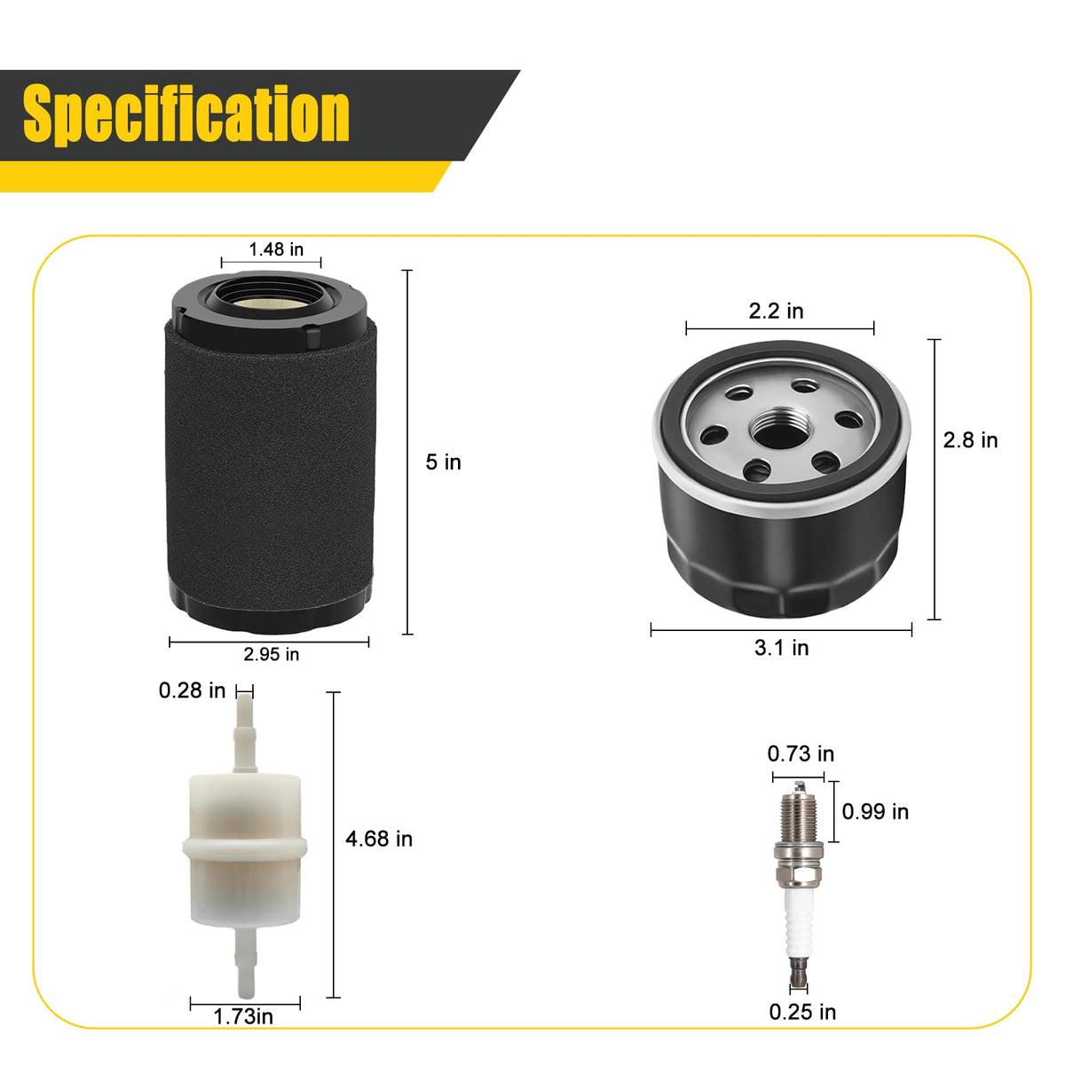 Nerans air filter tune-up kit packaged for easy maintenance