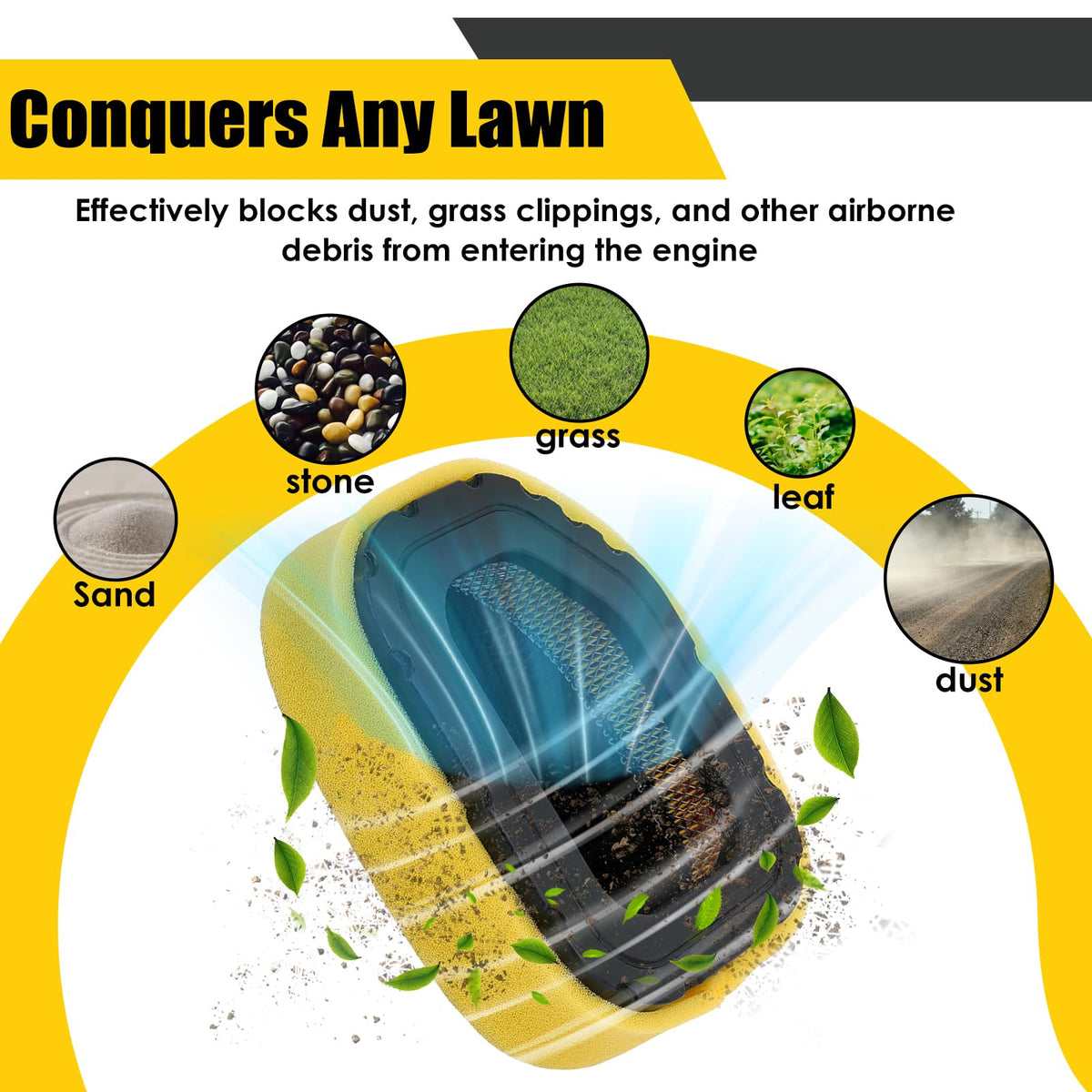 Nerans mower compatibility ensures broad engine fit.