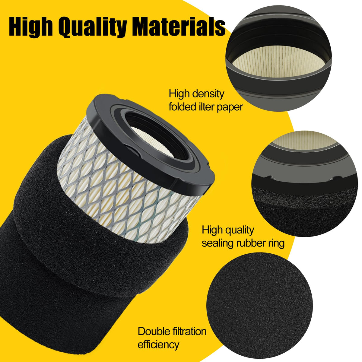 Nerans oil filter detail with tight seal for engine protection