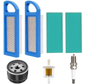 Nerans tune-up kit contents show two air filters for improved engine protection.
