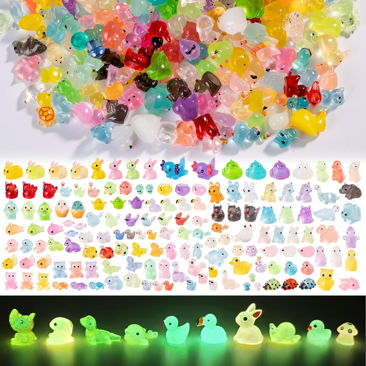 Nerfcareani glow mini fox adds whimsy to fairy gardens and DIY projects