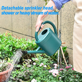 NERUB watering can made of shatterproof plastic for durability.