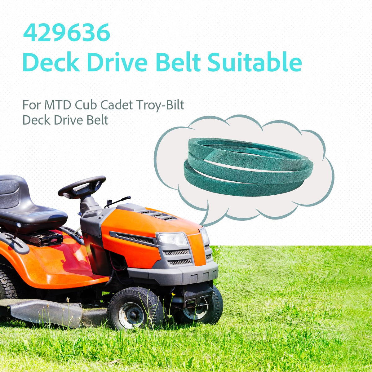 Neryera Troy-Bilt compatibility visual demonstrates deck fit