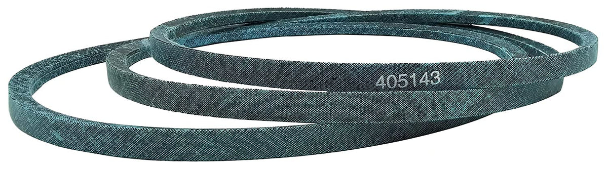 Neryera two-blade deck belt fits 5-point star holes for reliability.