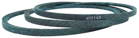 Neryera two-blade deck belt fits 5-point star holes for reliability.