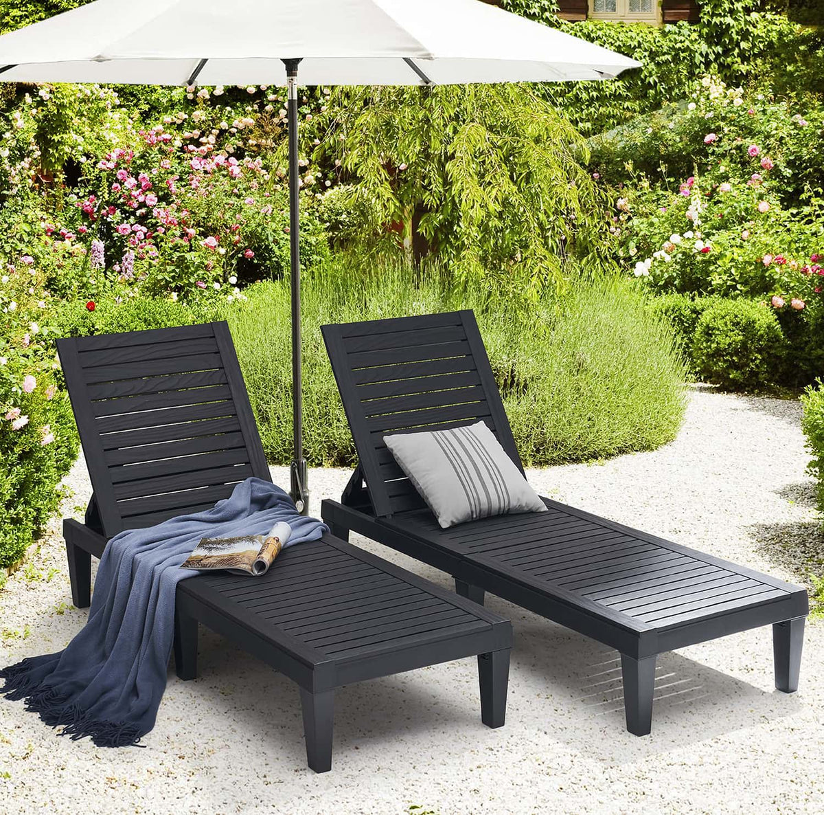 Nestl beach or poolside chair adds versatile seating.