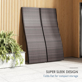Nestl poolside or patio setup ideal for sunbathing and casual lounging.