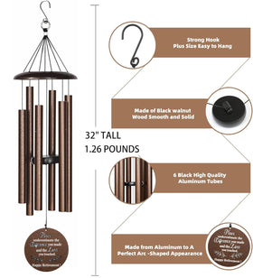 NETAEX weatherproof wind chimes designed for durable outdoor use.