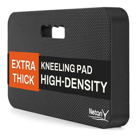 NETANY kneeling pad in garden setting provides cushioned support on soil.