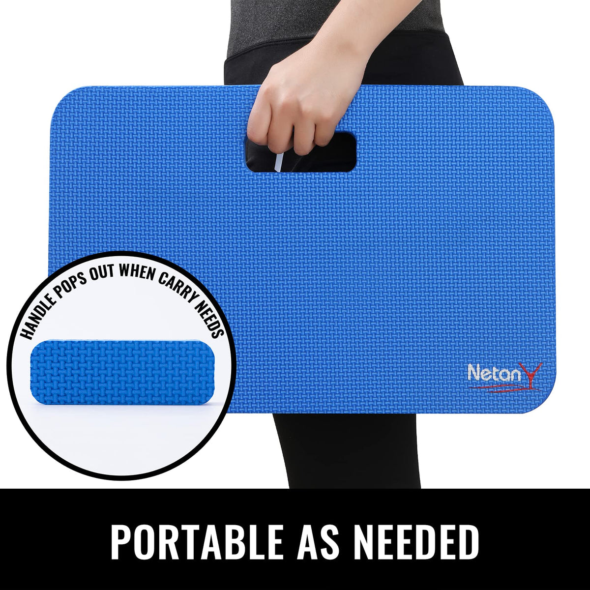 NETANY kneeling pad used for garden work and yard tasks