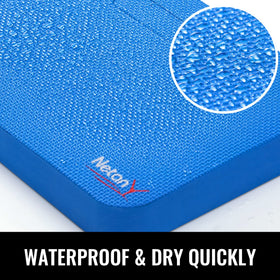 NETANY kneeling pad with non-slip pattern stays in place on slippery floors