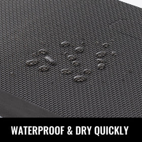 NETANY kneeling pad features waterproof surface for damp areas.