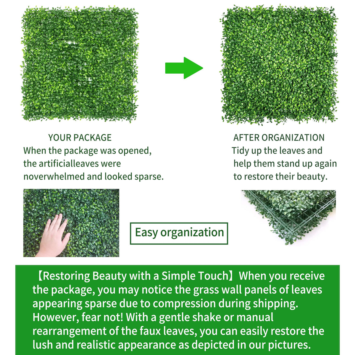 NETAP garden backdrop shows how panels transform outdoor spaces into lush event-ready greenery.