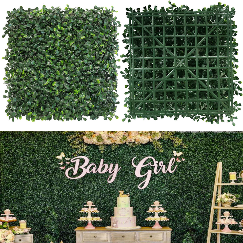 NETAP Grass Wall Panels 12-Pack 10x10in: versatile backdrop for any space.