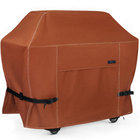 NettyPro grill cover 56-inch full coverage guards against sun, rain, and wind