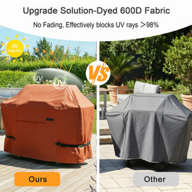 NettyPro bottom buckles ensure snug fit on 2-3 burner grills