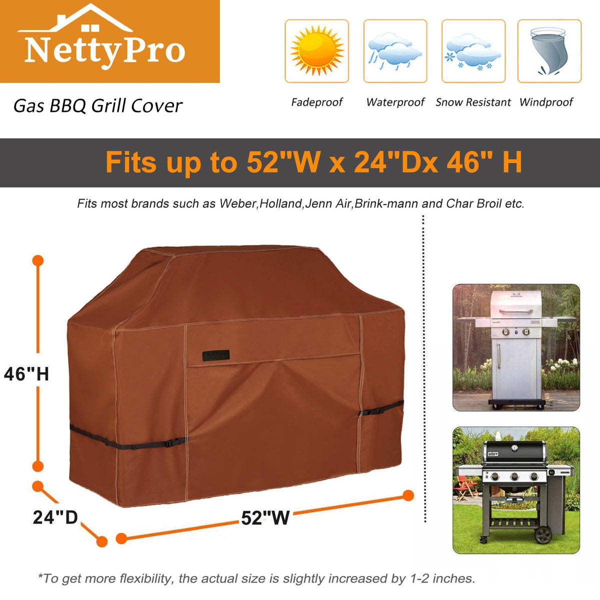 NettyPro front vent detail illustrates airflow to reduce interior condensation