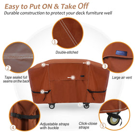 NettyPro seam-tape waterproof construction prevents leaks around edges.