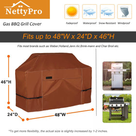 NettyPro 48in air vent design visible to reduce condensation