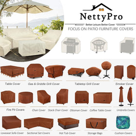 NettyPro compatible with Weber, Char-Broil, Nexgrill 60-inch grills.