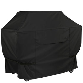 NettyPro grill cover front view provides full 56-inch fit and weather protection.