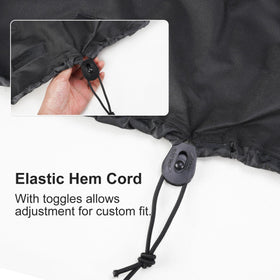 NettyPro grill cover seam tape highlighting water resistance