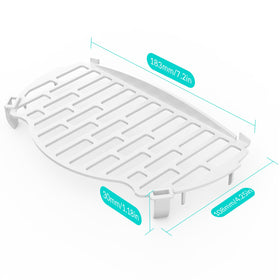 Two-pack design keeps spare guards handy for busy feeders.