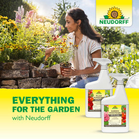Neudorff Weed Killer ready for planting shows quick reseeding after treatment.