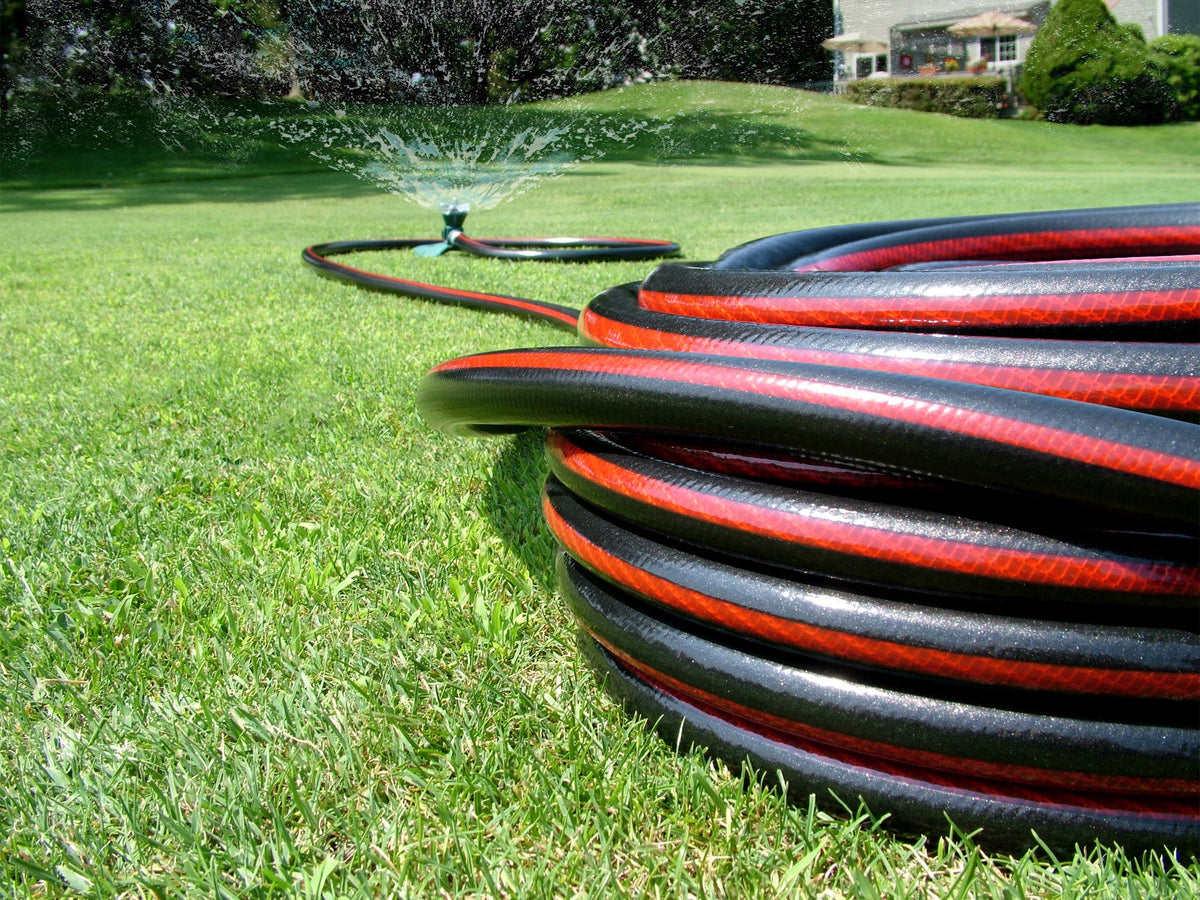 NeverKink 8844-75 PRO hose, USA-made, built for rugged outdoor chores.