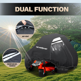 NEVERLAND mower cover includes a storage bag for organized off-season storage
