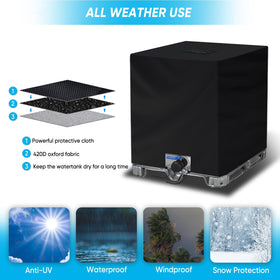 NeverLAND waterproof protection resists rain, dust, and outdoor weather.