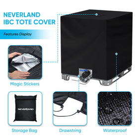 NeverLAND 420D fabric helps reduce heat buildup on exposed totes.