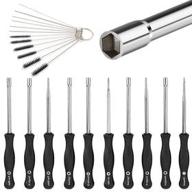 NEW B1919 carburetor adjustment tool set on workbench for precise tuning