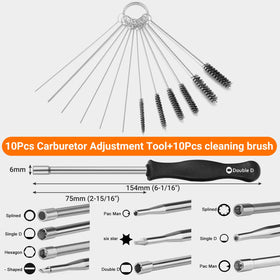 Nickel protective layer detail on NEW B1919 tools highlights rust resistance