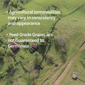 New Country Organics alfalfa meal eco-packaging highlights sustainability and recyclable materials.