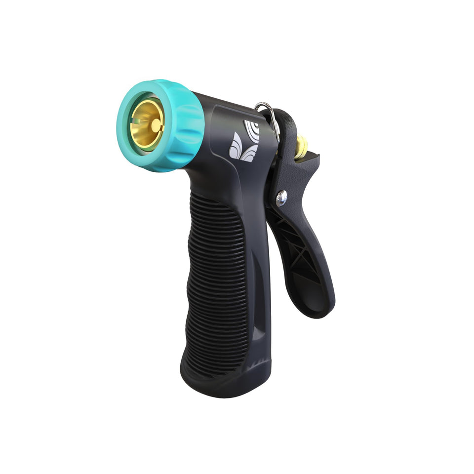 New England Garden Tools jet nozzle front view showing versatile cleaning capability