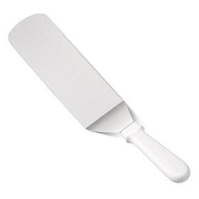 New Star 36213 solid-blade turner with riveted wooden handle for durability.