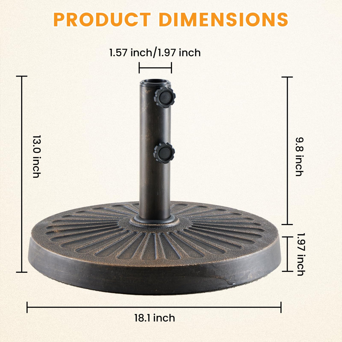 NEWBULIG backyard and poolside setups benefit from stable shade anchors.