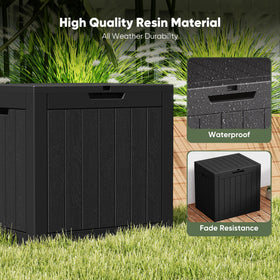 NEWBULIG deck box with side handles for easy relocation