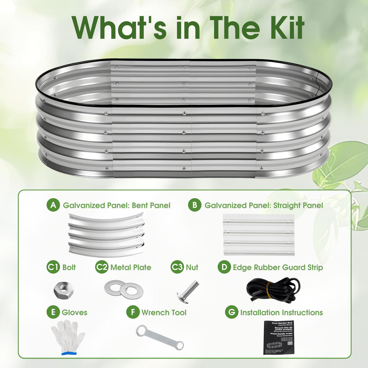 NEWBULIG assembly kit image shows included hardware for quick setup